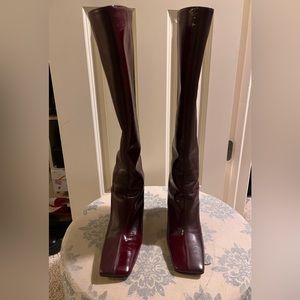 Wandler Two-Tone Knee High boots